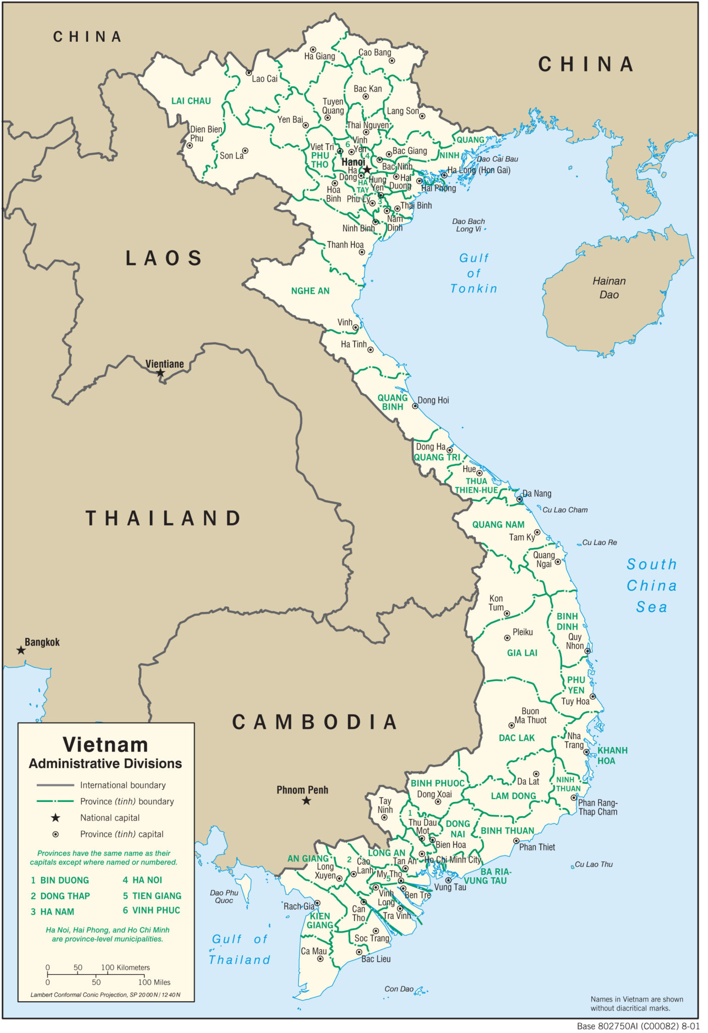 Regional Map Of Vietnam Countryreport 7460